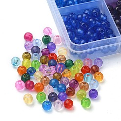 1488pcs 24 Farben transparente Acrylperlen&nbsp;MACR-YW0002-68