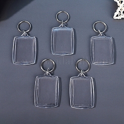 Porte-clés cadre photo acrylique&nbsp;ZXFQ-PW0001-038