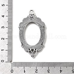 Pendenti basi di  cabochon in lega stile tibetano&nbsp;X-TIBEP-O006-35AS