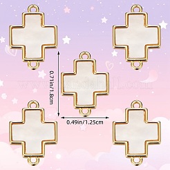 5pcs maillons en laiton&nbsp;KK-SZ0002-46