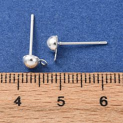 Fornituras de aretes de latón&nbsp;LS-KK-G604-01S-01
