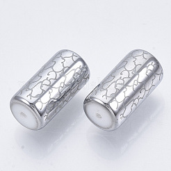 Perles en verre electroplate&nbsp;EGLA-N003-03F