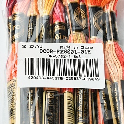6-lagiges Polyester-Stickgarn&nbsp;OCOR-FZ0001-01E