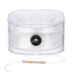 Filo di cristallo elastico piatto&nbsp;EW-WH0016-02A-01