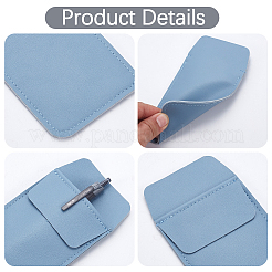 3 trousse à stylos en cuir PU 3 couleurs&nbsp;AJEW-GF0014-44B