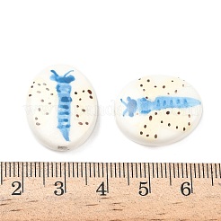 Perles en porcelaine manuelles&nbsp;PORC-G014-01E