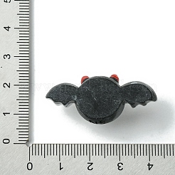 Cabujones decodificados de resina opaca con tema de Halloween&nbsp;CRES-Q219-01E