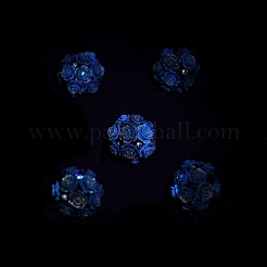 Perline di strass acriliche fatte a mano in argilla polimerica&nbsp;FIND-Z036-01F