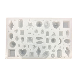 DIY-Silikonformen in Lebensmittelqualität mit geometrischen und unregelmäßigen Formen&nbsp;WG83696-01