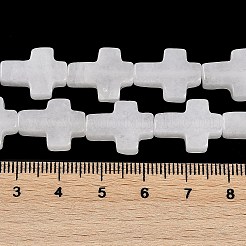 Hilos de abalorios de jade blanco natural&nbsp;G-I369-A16-02