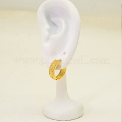 Boucles d'oreilles créoles en acier inoxydable 304 pour femmes&nbsp;RY1881
