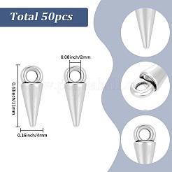 50 breloque en alliage de zinc de style tibétain&nbsp;FIND-SC0023-89