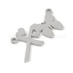 Anlaufgeschützte Anhänger aus 304er Edelstahl&nbsp;STAS-L279-002P-X