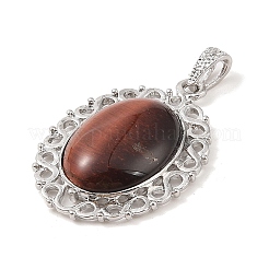 Pendenti in occhio di tigre rosso naturale tinto e riscaldato&nbsp;G-A226-03P-01
