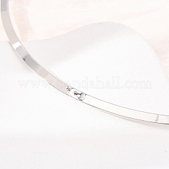 Colliers ras du cou en acier inoxydable 304 de 4 mm&nbsp;SA-CBA725A-23P