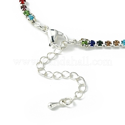 Bracciale tennis con strass&nbsp;BJEW-JB09625-01