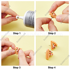 60 pz 12 stili cabochon decoden in resina epossidica opaca&nbsp;FIND-SC0003-25