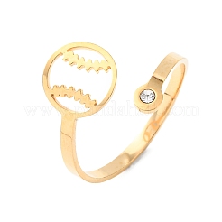 Offene Manschettenringe aus Edelstahl 304&nbsp;LS-RJEW-D337-01A-G