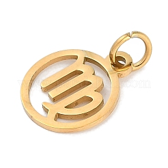 Placcatura ionica (ip) ciondoli in acciaio inossidabile 304&nbsp;STAS-R135-05G-12