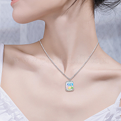 48 pièces 6 styles pendentifs en alliage de zinc de style tibétain&nbsp;FIND-SP0005-02P
