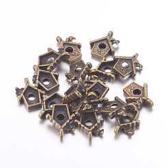 Pendente stile tibetano&nbsp;TIBEP-EA11922YKG-AB-FF