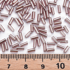 Vergoldet Glas Stiftperlen&nbsp;SEED-S046-01A-40
