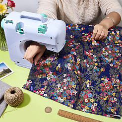 Tela de algodón de estilo japonés&nbsp;DIY-WH0780-30B