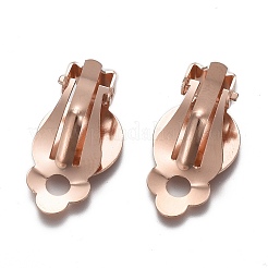 Montatura per orecchini a clip in acciaio inossidabile 304&nbsp;X-STAS-P249-22RG