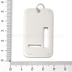 Pendentifs en acier inoxydable 304&nbsp;LS-STAS-M115-01P-L