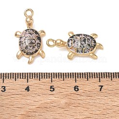 Laiton avec pendentifs en émail&nbsp;KK-CBA61F8-04G-03