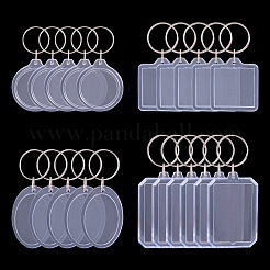32 stücke 4 arten acryl schlüsselbund&nbsp;KEYC-TA0001-29