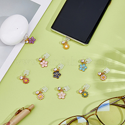 Bouchons anti-poussière mobiles en plastique 10 pièces&nbsp;HJEW-WH00148