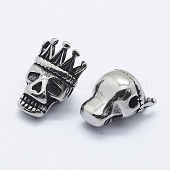 316 chirurgische Edelstahlperlen&nbsp;STAS-O102-24AS