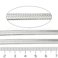 Chaînes en laiton chevrons&nbsp;CHC-C011-01D-P