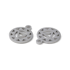 Dijes de acero inoxidable 304 con chakras que no se deslustran&nbsp;STAS-F300-05P