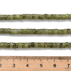 Natürliche chinesische Jadeperlenstränge aus dem Süden&nbsp;G-Z110-A02-2x4mm-01
