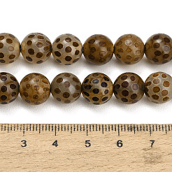 Chapelets de perles de style tibétain&nbsp;GG-NH0001-A02-10MM