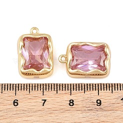 Messing Glas-Anhänger&nbsp;GL-CBABDD8-16G-M