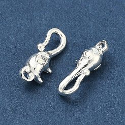 925 Sterling Silber Haken Verschlüsse&nbsp;STER-A050-09B-S