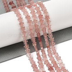 Natürlichen Erdbeere Quarzperlen Stränge&nbsp;G-H087-C03-01