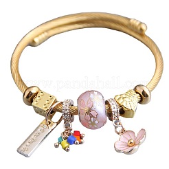 Bracciali europei regolabili in acciaio inossidabile&nbsp;FS-WGEE97D-03