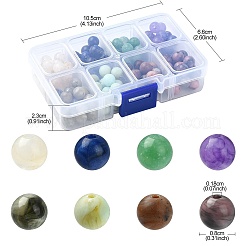 160pcs 8 styles de perles acryliques&nbsp;OACR-YW0001-83