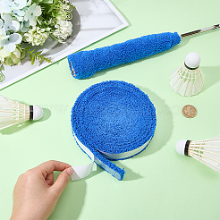 Ruban adhésif pour grip de raquette de badminton/tennis en fibres ultra-fines à poils longs (5 m)&nbsp;DIY-CN0004-01B