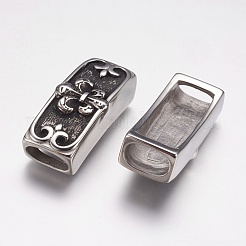 Charms scorrevoli in acciaio inossidabile 304&nbsp;STAS-K171-45AS