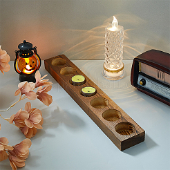 Holzkerzenhalter&nbsp;WOOD-WH0030-84