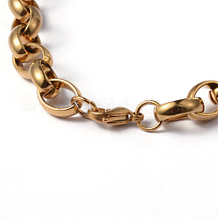 Ring 304 Edelstahl Gliederarmbänder&nbsp;BJEW-F218-02G