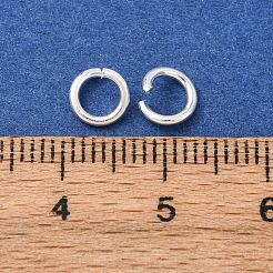 Latón anillos del salto abierto&nbsp;KK-G604-08S-02