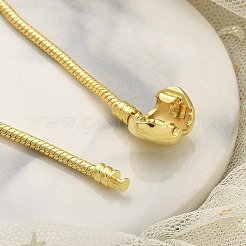 Messing europäischen Stil Armbänder für Schmuck machen&nbsp;BJEW-S158-17G