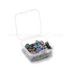 20 stücke 10 stil regenbogenfarben legierung anhänger&nbsp;FIND-LS0001-13MC