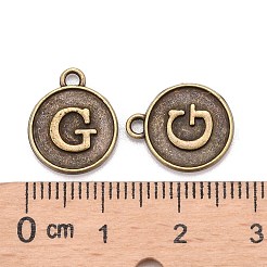 Pendente in lega basi per cabochon&nbsp;PALLOY-N156-01G-AB